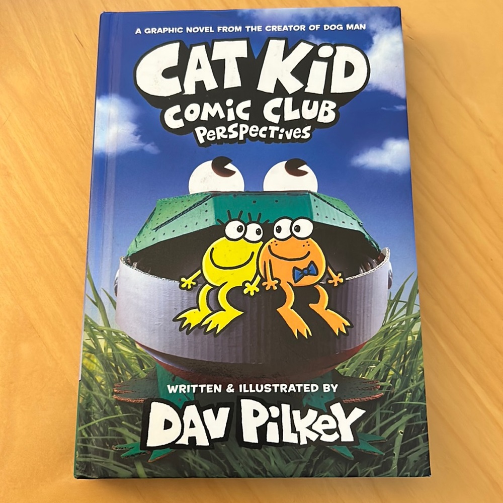 NWT - Cat Kid Comic Club Perspectives graphic novel by Dav Pilkey